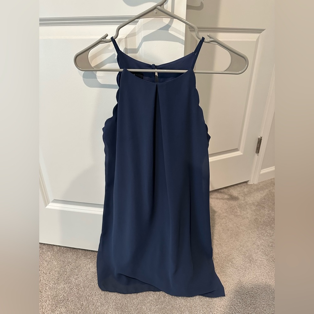 I.N. San Francisco Scalloped Dress Size XS